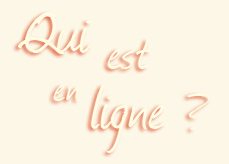 Qui est en ligne ?